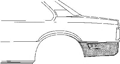 VAN WEZEL 3760134 -  Боковина